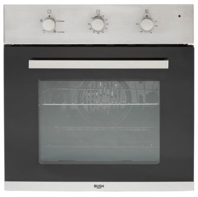 Bush - BSOEF - Single Electric Fan Oven - Stainless Steel